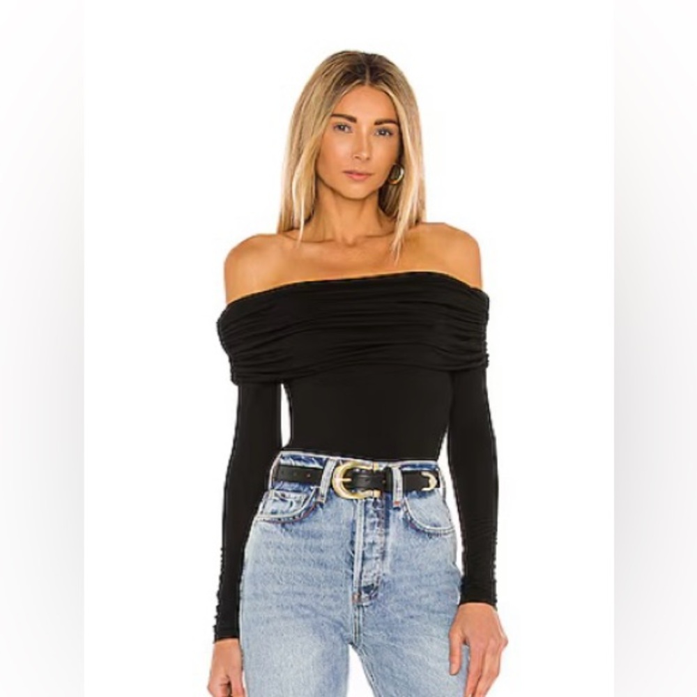 Fatima bodysuit in Black